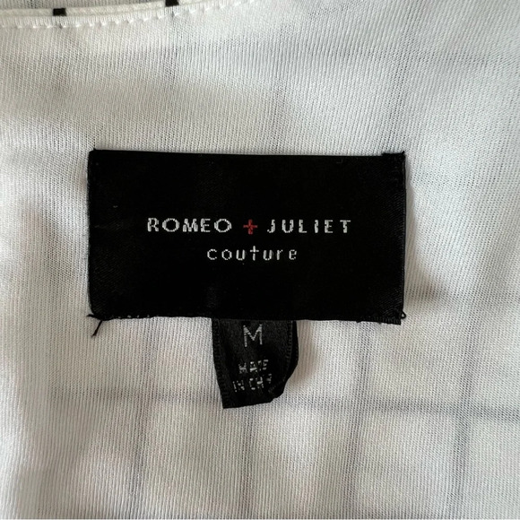 Romeo & Juliet Couture Short Sleeve Mini Dress Checkered Grid Print EUC Medium - Picture 4 of 6